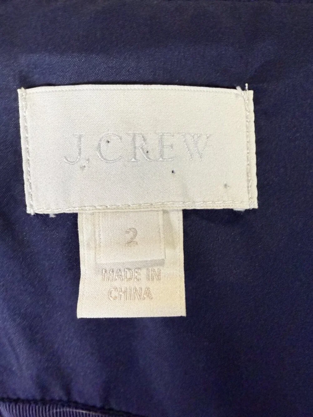 J. Crew Navy Lace Halter Mini Dress | 2